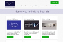 Mindfulness website build london wellness web design uai
